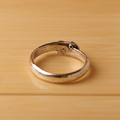 チンアナゴリング目は二つ　指輪の内側に刻印を無料で刻印が入れられます