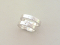 シルバー製のご結婚指輪