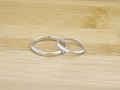 プラチナ製ご結婚指輪