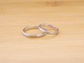 シルバー製ご結婚指輪