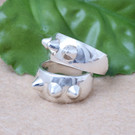 スパイクリング　とげモチーフの銀製リング